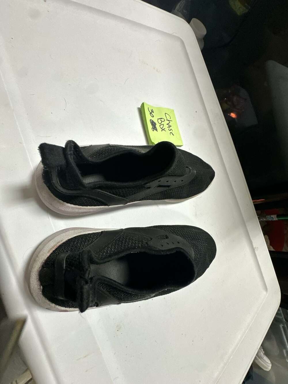 Unbranded Black Mesh Slip-On Athletic Sneakers
